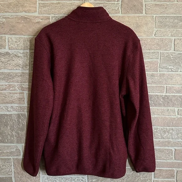 Eddie Bauer Men’s Radiator Fleece Quarter Zip Pullover - Picture 3 of 6